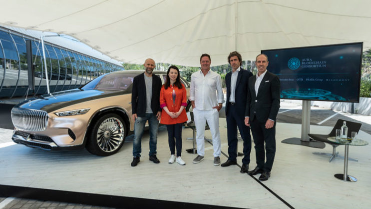 Mercedes-Benz joins Aura Blockchain Consortium to Elevate its