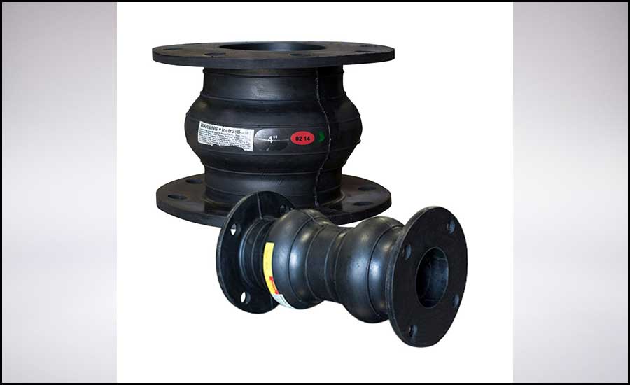 Low spring rate rubber expansion joints