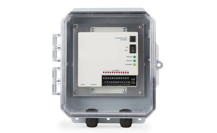 An example of a cloud-based environmental monitor