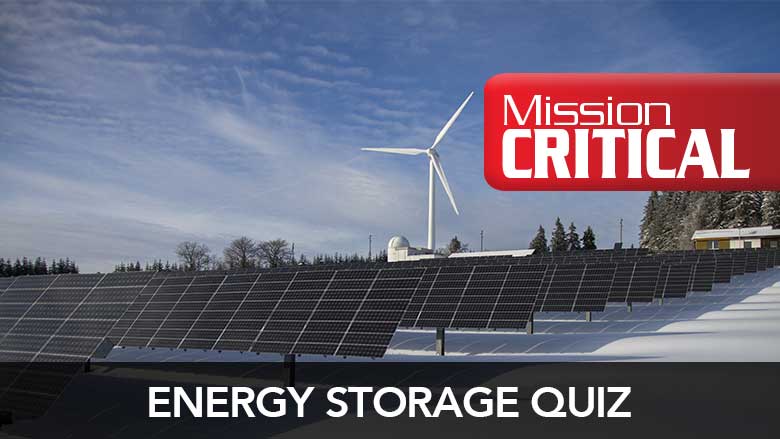 Energy Storage Quiz