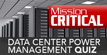 Data Center Power Management